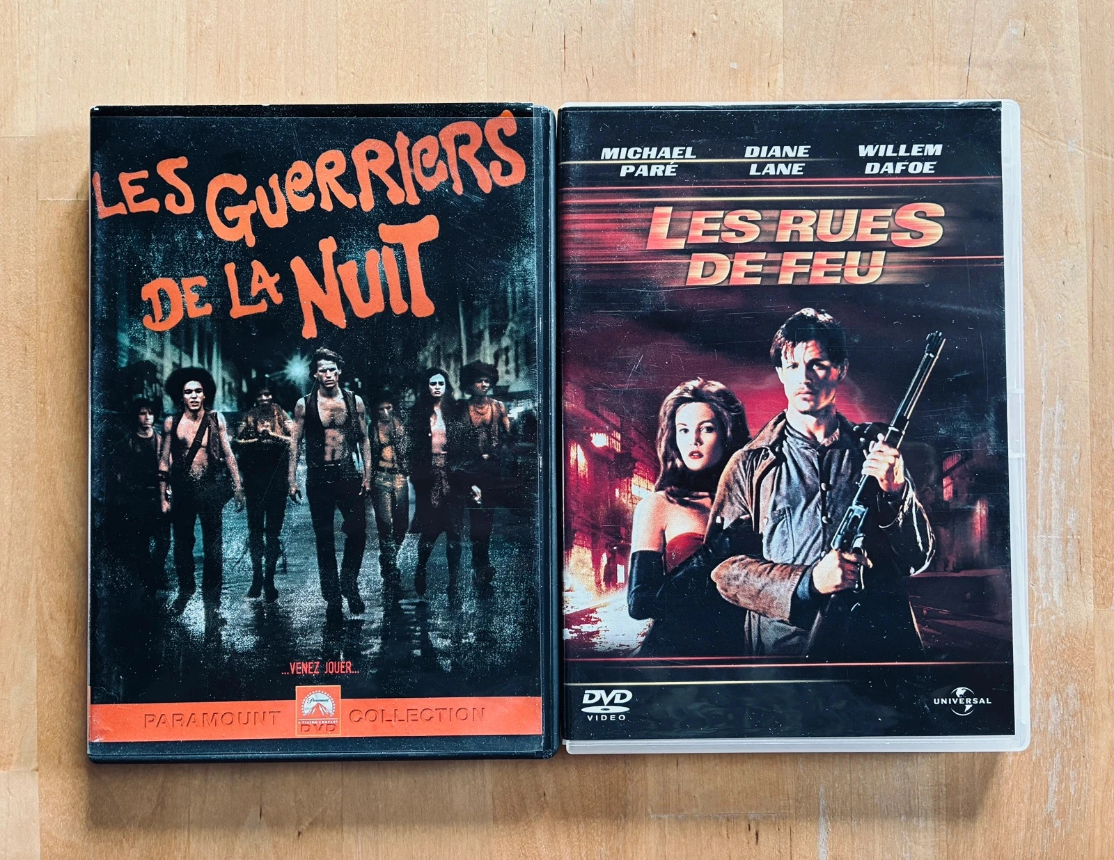 Lot 2 DVD 80´s cultes de Walter Hill: Les guerriers de la nuit et Les rues de feu.